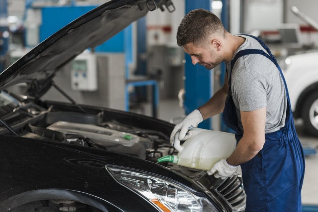 Oil Change Mechanic